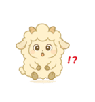 【睡眠応援】ふわふわ羊のちびキャラ（個別スタンプ：11）