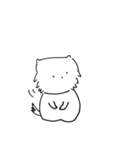 真顔サモエド（個別スタンプ：3）