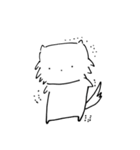 真顔サモエド（個別スタンプ：7）
