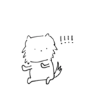 真顔サモエド（個別スタンプ：9）