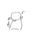 真顔サモエド（個別スタンプ：16）