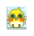 ラブリーチャーミーなオカメインコちゃん（個別スタンプ：21）
