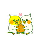 ラブリーチャーミーなオカメインコちゃん（個別スタンプ：35）