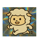 電撃モコモコ羊爆毛伝説@SFW（個別スタンプ：5）