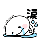楽しく使えるリアクション♡筆文字（個別スタンプ：7）