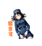 【毎日使えます】可愛い車掌さんスタンプ（個別スタンプ：12）