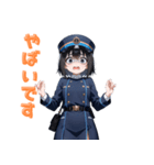 【毎日使えます】可愛い車掌さんスタンプ（個別スタンプ：20）