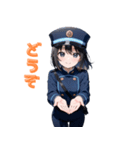 【毎日使えます】可愛い車掌さんスタンプ（個別スタンプ：32）