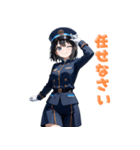 【毎日使えます】可愛い車掌さんスタンプ（個別スタンプ：34）