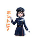 【毎日使えます】可愛い車掌さんスタンプ（個別スタンプ：36）