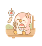 ももぺん 夏バージョン 海・花火等スタンプ（個別スタンプ：13）