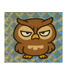 てかてかふくろう語録@SFW（個別スタンプ：1）