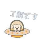 [了解です専用]UFOで宇宙犬2（個別スタンプ：5）