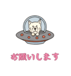 [お願いします専用]UFOで宇宙犬3（個別スタンプ：6）