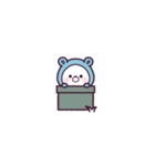ミニスタンプ＊くまぽこ（個別スタンプ：19）