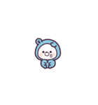 ミニスタンプ＊くまぽこ（個別スタンプ：30）