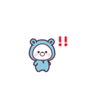 ミニスタンプ＊くまぽこ（個別スタンプ：35）