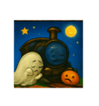 鉄道愛と季節感がたっぷり詰まった24種類（個別スタンプ：4）