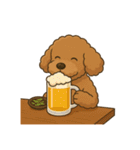 トイプーのララちゃん（個別スタンプ：11）
