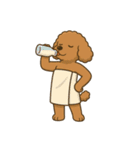 トイプーのララちゃん（個別スタンプ：14）