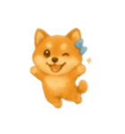 柴犬の日常無言12（個別スタンプ：9）