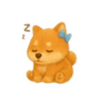 柴犬の日常無言12（個別スタンプ：13）