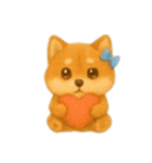柴犬の日常無言12（個別スタンプ：15）