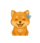 柴犬の日常無言12（個別スタンプ：16）