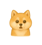柴犬の日常無言26（個別スタンプ：3）