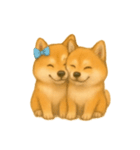 柴犬の日常無言26（個別スタンプ：4）