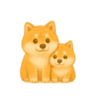 柴犬の日常無言26（個別スタンプ：7）
