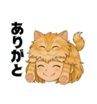 にゃん娘【茶虎】（個別スタンプ：7）