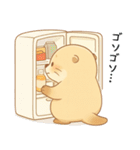ダイエットしたいおデブなカワウソ[肥満]（個別スタンプ：6）