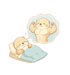 ダイエットしたいおデブなカワウソ[肥満]（個別スタンプ：30）