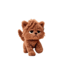 よくみたらぬいぐるみ我ねこ（個別スタンプ：9）