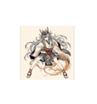 動くキャラ動物人間昆虫スタンプ（個別スタンプ：11）