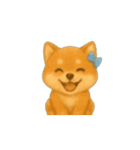 動く柴犬の日常無言（個別スタンプ：3）