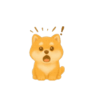 動く柴犬の日常無言（個別スタンプ：15）