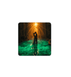 恋人と森の幻想の夢✨️Lovers Forest（個別スタンプ：8）