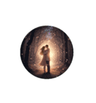 恋人と森の幻想の夢✨️Lovers Forest（個別スタンプ：15）