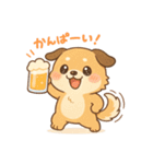 ゆる犬の毎日スタンプ♪使いやすい！（個別スタンプ：13）