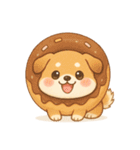 ゆる犬の毎日スタンプ♪使いやすい！（個別スタンプ：14）