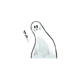 ほぼ召されている幽霊（個別スタンプ：10）