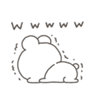 くまやん。355〜リアクション〜（個別スタンプ：19）