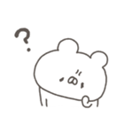 くまやん。355〜リアクション〜（個別スタンプ：21）