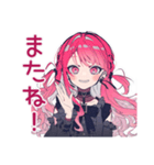 グルチャ★くせつよゴシックガール（個別スタンプ：34）