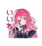 グルチャ★くせつよゴシックガール（個別スタンプ：35）