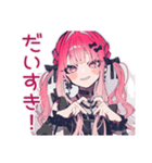 グルチャ★くせつよゴシックガール（個別スタンプ：39）