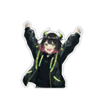角子ちゃん（個別スタンプ：7）