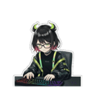 角子ちゃん（個別スタンプ：38）